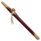 Purpleheart & Curly Maple Collectors Native American Style Flute (Key G- 432hz)